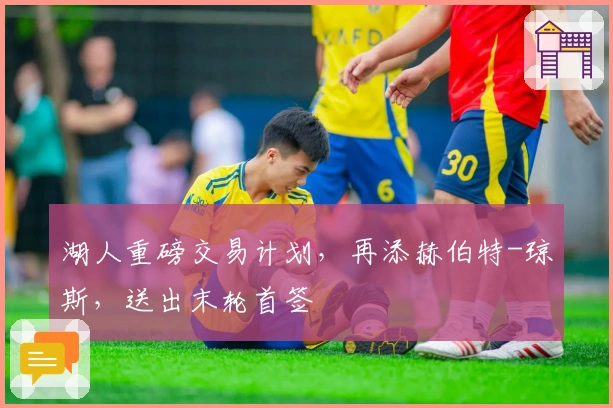 湖人重磅交易计划，再添赫伯特-琼斯，送出末轮首签